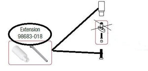 RICAMBI FIAMMA VENT 40X40: KIT EXTENSION SPESSORE TETTO PER OBLO' TETTO COD. 01305-01- / 01305A01A / 01305A01B - AccessoriCaravan.it